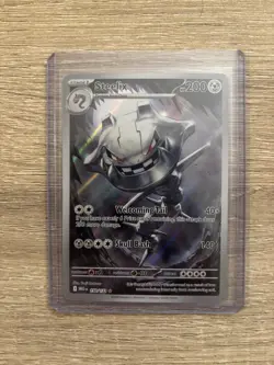 Pokemon TCG Steelix 150/132 Illustration Rare Holo Card Mega Evolution NM - Image 1