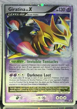 Pokemon TCG Giratina LV.X DP38 Black Star Promo Diamond and Platinum Card 2009 - Image 1
