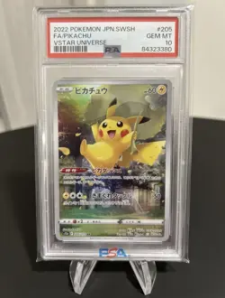 Pikachu PSA 10 AR FA 205/172 s12a Vstar Universe Card Pokemon Japanese - Image 1