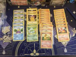 Vintage 151 Pokemon Card Lot Shadowless - Image 2