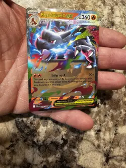 Mega Charizard x EX 13/94 Phantasmal Flames Single Raw Card Pokemon - Image 1