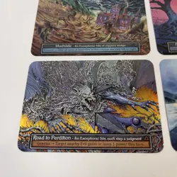 Sorcery Contested Realm Gothic Foil Card Lot Of 5 NM Mudslide Forsaken Crypt Etc - Image 2