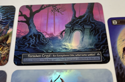 Sorcery Contested Realm Gothic Foil Card Lot Of 5 NM Mudslide Forsaken Crypt Etc - Image 5