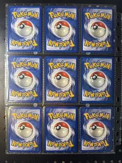 Pokemon Card Lot (Binder Page Collection) - Image 4