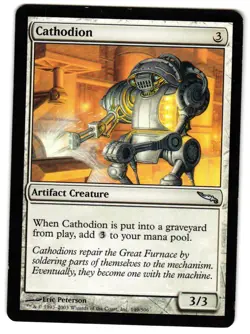 Magic_the_gathering Mirrodin Cathodion #149 2003,MTG,LP Uncommon - Image 1