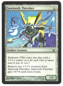 Magic_the_gathering Fifth Dawn Sawtooth Thresher #149 2004,MTG,LP Common - Image 1
