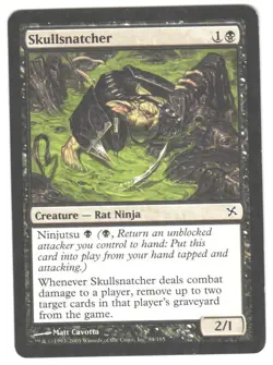 Magic_the_gathering Betrayers of Kamigawa Skullsnatcher #84 MTG,LP Common - Image 1