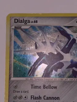 Pokemon TCG Dialga LV.68 1/130 Holo Rare Diamond & Pearl - MP - Image 4