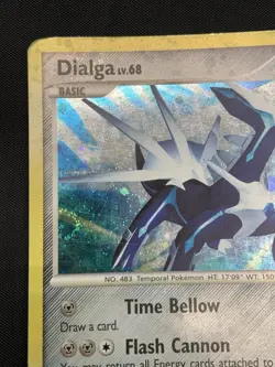 Pokemon - TCG - Dialga 1/130 Diamond and Pearl Holo Rare HP - Image 2