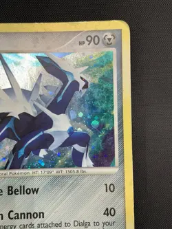 Pokemon - TCG - Dialga 1/130 Diamond and Pearl Holo Rare HP - Image 3