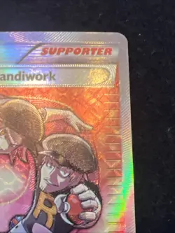 Team Rocket's Handiwork 124/124 XY Fates Collide 2016 Full Art Pokemon Card TCG - Image 2
