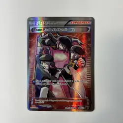 Pokemon TCG Team Rocket’s Handiwork XY: Fates Collide 124/124 Full Art Holo Foil - Image 1
