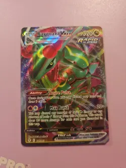 Pokemon TCG Rayquaza VMAX Evolving Skies 111/203 Holo Ultra Rare - Image 1