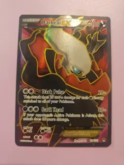 Pokemon TCG Darkrai-EX Breakpoint 118/122 Holo Full Art Ultra Rare - Image 1