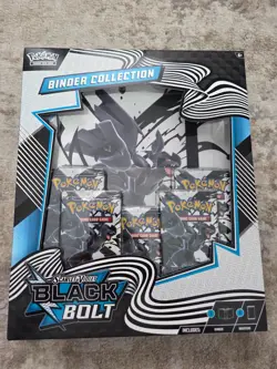 Pokemon Black Bolt Binder Collection - Image 1