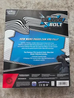 Pokemon Black Bolt Binder Collection - Image 2