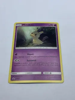 Mimikyu SM29 - Black Star Promo - Pokemon - Swirl - Image 2