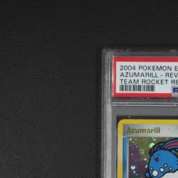 PSA 7 - Azumarill - Pokemon Karte 1/109 Rare Holo EX Team Rocket Returns /W66 - Image 3