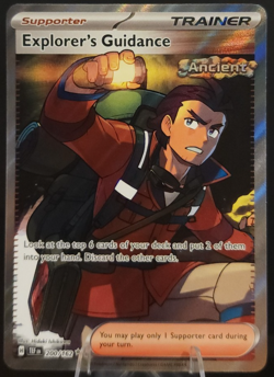 Explorer's Guidance 200/162 UR - Pokemon TCG - Temporal Forces (NM) - Image 1