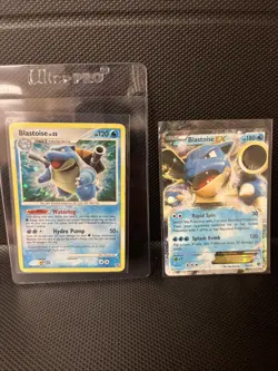 Pokemon Blastoise Secret Wonders Holo Rare 2/132 and EX 29/146 Lot of 2 - Image 1