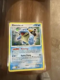 BLASTOISE 2/132 Secret Wonders HOLO BLEED rare Pokemon TCG card NM NEAR MINT - Image 1