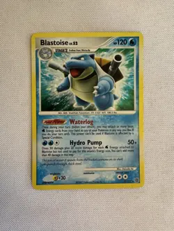 2007 Pokemon - Blastoise Holo Rare Diamond & Pearl Secret Wonders 2/132 Nintendo - Image 2