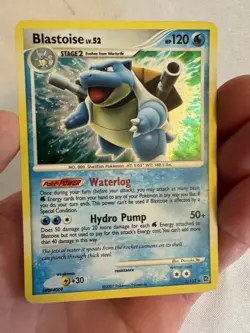 2007 Pokemon - Blastoise Holo Rare Diamond & Pearl Secret Wonders 2/132 Nintendo - Image 3