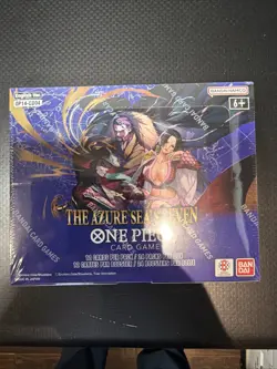 One Piece OP-14 The Azure Sea’s Seven English Booster Box IN HAND! Ready To Ship - Image 4