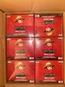One Piece OP-13 Booster Box Sealed Box 24 Packs English | Carrying On His Will - Image 1