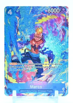 One Piece - Marco PRB02-008 (SR) Alt Art "The Best 2" Premium Booster English NM - Image 1
