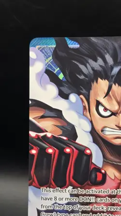 One Piece A Fist of Divine Speed Monkey.D.Luffy OP11-040 L* Alternate Art - Image 3
