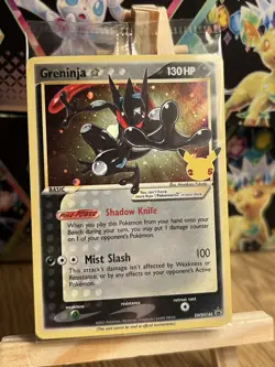 Pokemon TCG - Greninja Gold Star SEALED - SWSH144 - Black Star Promo - Image 1
