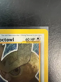 Pokemon TCG Shining Noctowl Neo Destiny 110 Holo Rare Unlimited LP - Image 4