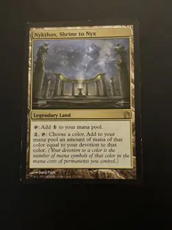 MTG Nykthos, Shrine to Nyx Theros 223/249 Regular Rare NM - Image 1