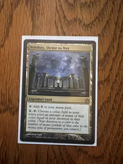 MTG Nykthos, Shrine to Nyx - Theros - 223/249 - Regular Rare - Image 1