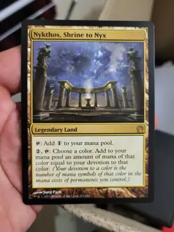 MTG Nykthos, Shrine to NYX Theros 223/249 Regular Rare - Image 1