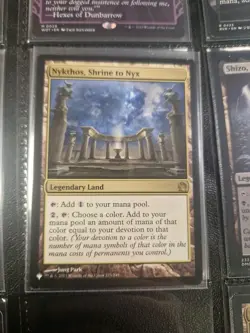 MTG Nykthos, Shrine to NYX Theros 223/249 Regular Rare - Image 1