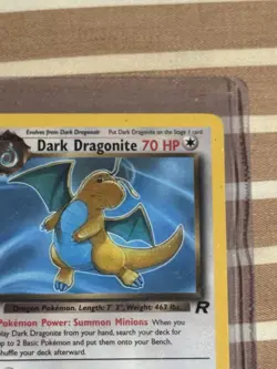 Pokemon TCG Dark Dragonite Non-Holo Card 22/82 NM LP Condition Rare Team Rocket - Image 3