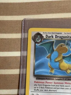 Pokemon TCG Dark Dragonite Non-Holo Card 22/82 NM LP Condition Rare Team Rocket - Image 4