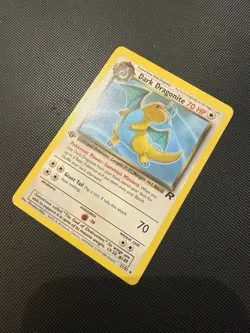 Dark Dragonite 1st Edition 22/82 | Team Rocket Non Holo Pokemon Card | NM - Image 3