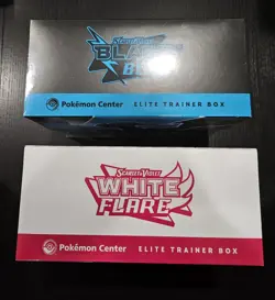 NEW! Pokemon Center Black Bolt & White Flare Elite Trainer Box ETB Set Sealed - Image 2