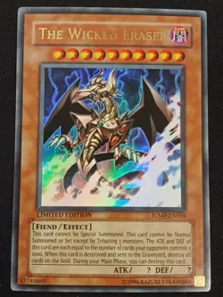 The Wicked Eraser JUMP-EN016 Ultra Limited Edition EN EX YUGIOH - Image 1