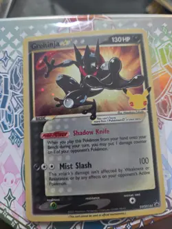 Greninja Gold Star SWSH144 Celebration Promo Pokemon Card NM - Image 1