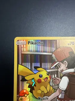 Pokemon TCG Sun & Moon Cosmic Eclipse Pikachu Card 241/236 Secret Rare Holo - Image 4