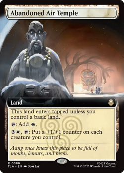 Abandoned Air Temple (Extended Art) Avatar: The Last Airbender - Near Mint Foil - Image 1