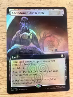 Abandoned Air Temple (Extended Art) Avatar: The Last Airbender 386 Foil NM - Image 1