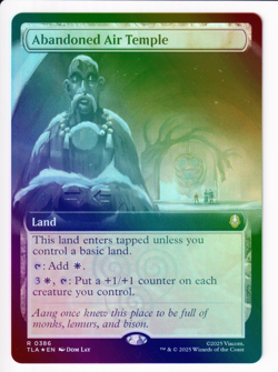 Abandoned Air Temple - Extended Art FOIL | NM | Avatar: The Last Airbender | MTG - Image 1