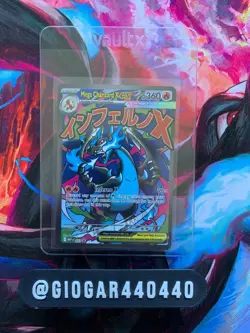 Pokemon TCG Mega Charizard X ex 023 Black Star Promo- Mega Evolution- NM. - Image 1