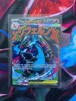 Pokemon TCG Mega Charizard X ex 023 Black Star Promo- Mega Evolution- NM. - Image 3