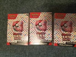 Pokemon TCG Scarlet & Violet 151 Booster Bundle Sealed. Lots of 3. - Image 1